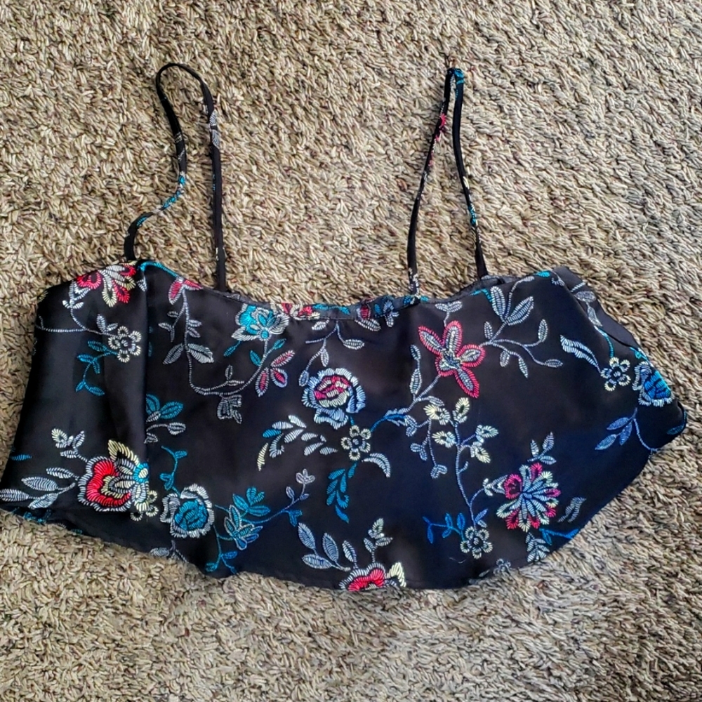 DreamGirls Crop top, medium, black